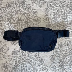 Lululemon Navy Belt Bag